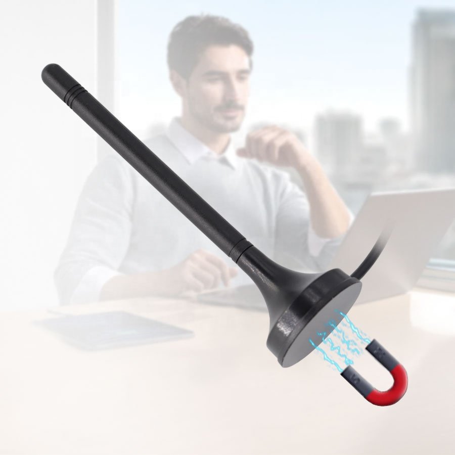 Omni Directional 4G LTE Car Antenna GSM 3G LTE 4G Whip Antenna With Magnetic Base